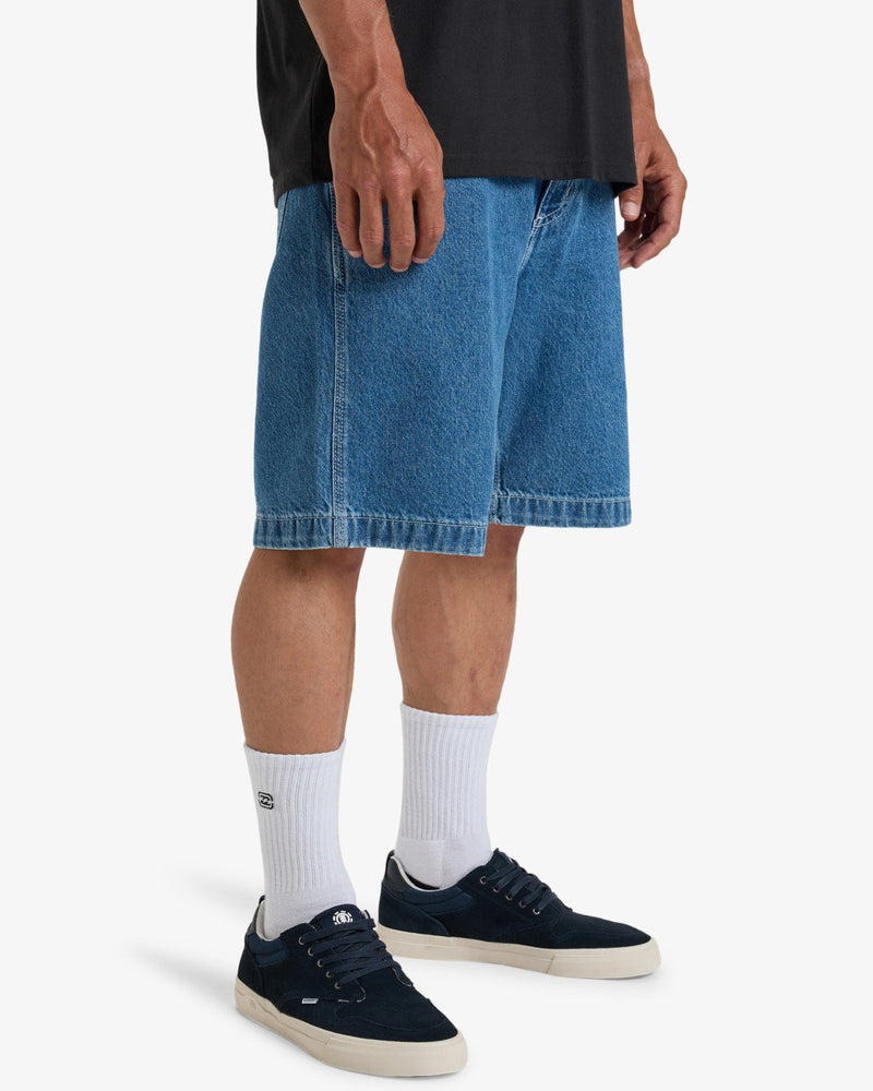 Load image into Gallery viewer, Billabong Men&#39;s Big 21&quot; Denim Shorts Ocean Wash EBYWS00113-OCS
