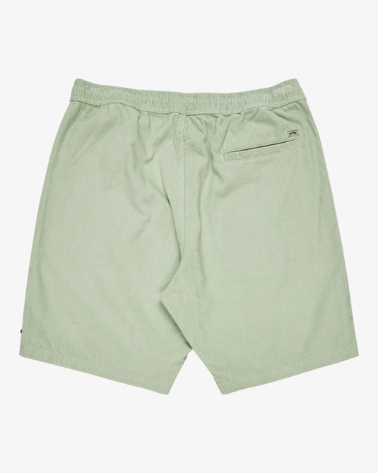 Billabong Men's Larry Cord 20" Elasticated Walk Shorts Seafoam EBYWS00131-SFM