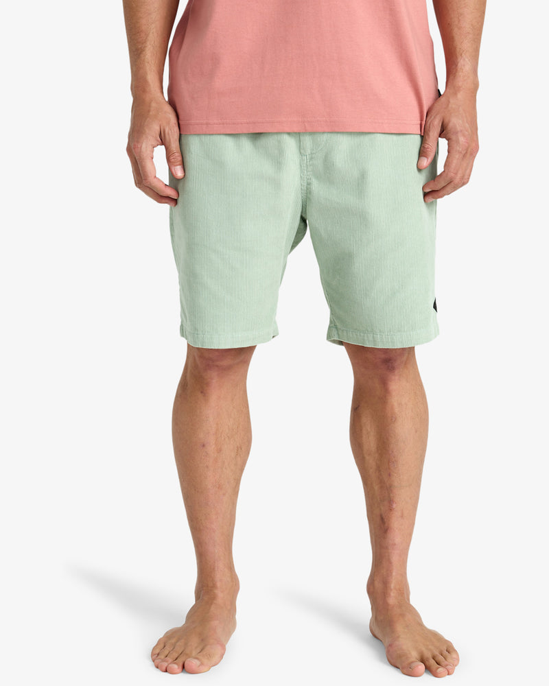 Load image into Gallery viewer, Billabong Men&#39;s Larry Cord 20&quot; Elasticated Walk Shorts Seafoam EBYWS00131-SFM
