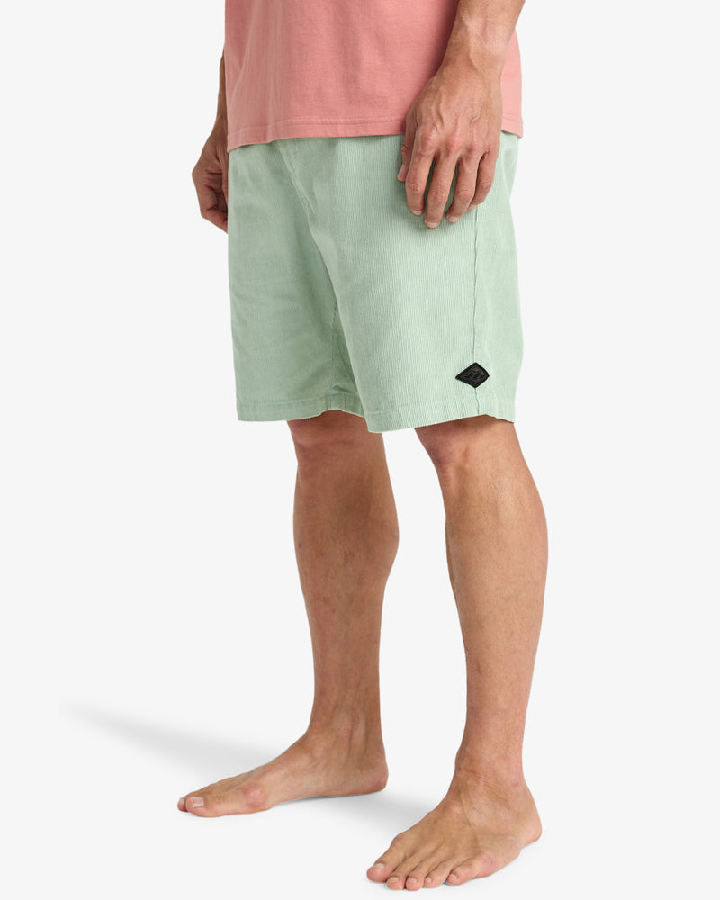 Load image into Gallery viewer, Billabong Men&#39;s Larry Cord 20&quot; Elasticated Walk Shorts Seafoam EBYWS00131-SFM
