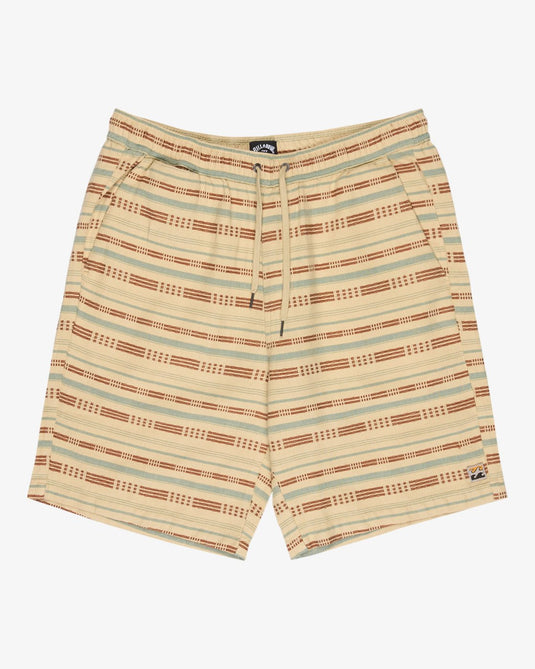 Billabong Men's Larry Jacquard Shorts Castle Rock EBYWS00134-TGW0