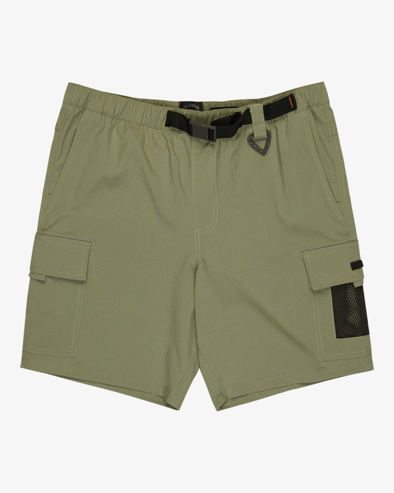Load image into Gallery viewer, Billabong Surftrek Elastic Cargo Boardshorts Moss Green EBYWS00136-GLW0
