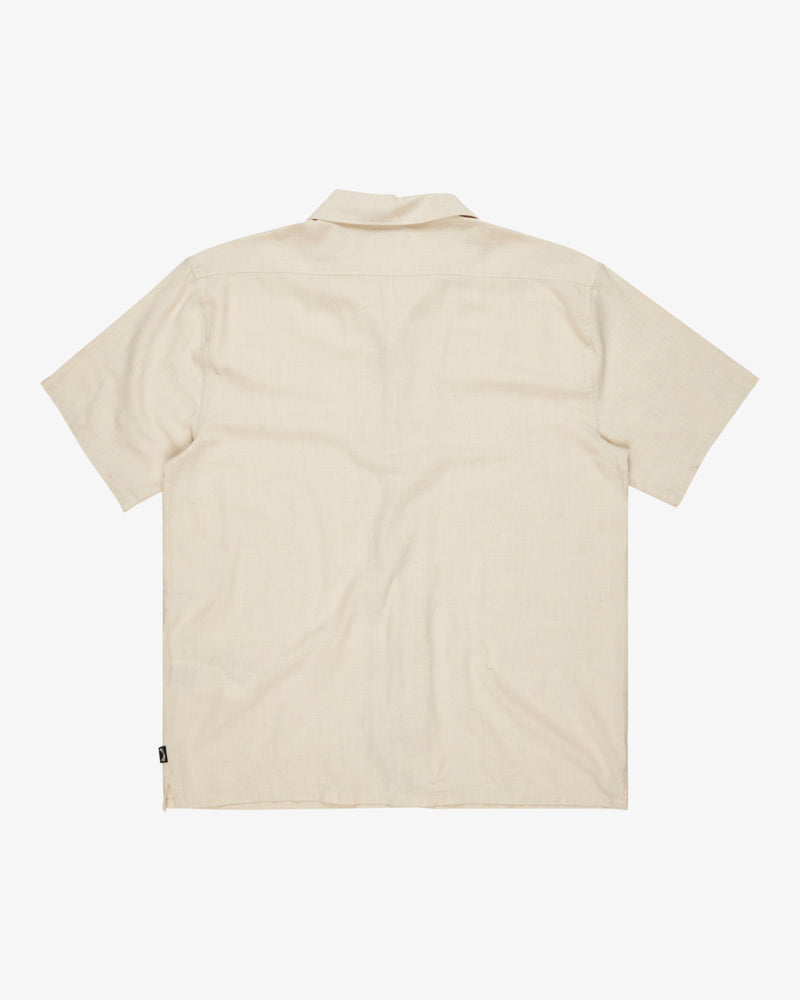 Load image into Gallery viewer, Billabong Men&#39;s Vacay Solid Short Sleeves Shirt Off White EBYWT03009-OFW
