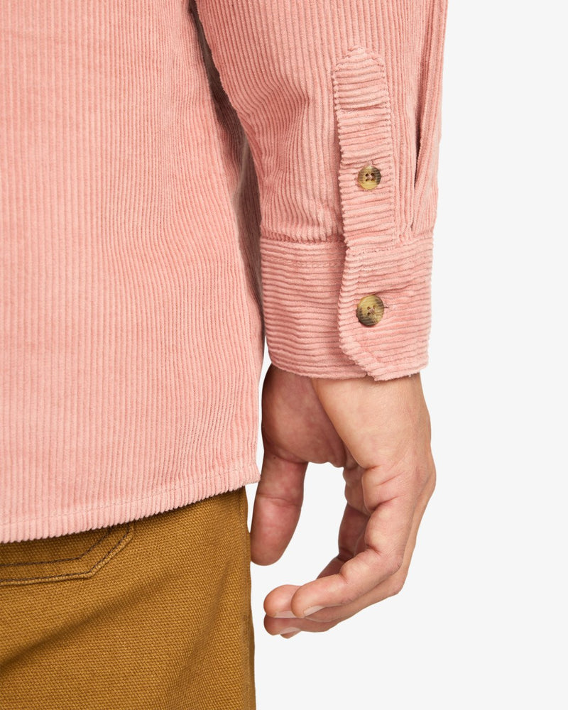 Load image into Gallery viewer, Billabong Men's Bong Days Long Sleeve Shirt Ash Rose EBYWT03015-MKM0
