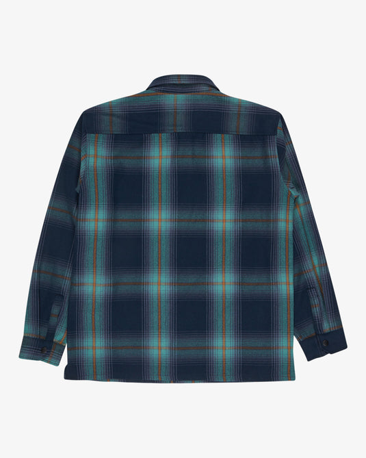 Billabong Men's Lodge Overshirt Navy EBYWT03016-NVY