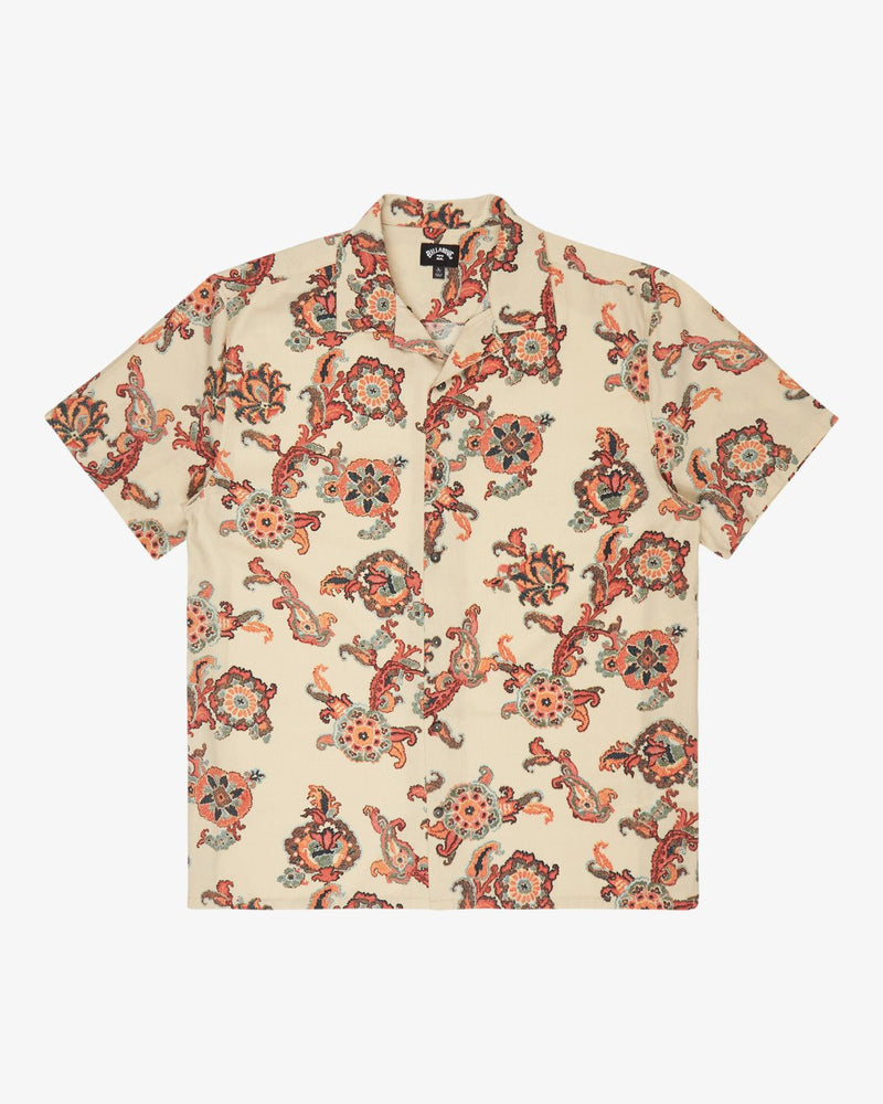 Load image into Gallery viewer, Billabong Men's Vacay Short Sleeve Shirt Chino EBYWT03019-CHI
