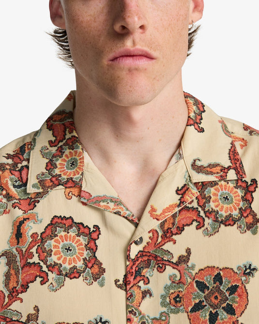 Billabong Men's Vacay Short Sleeve Shirt Chino EBYWT03019-CHI