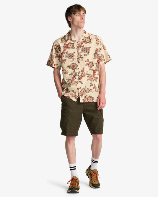 Billabong Men's Vacay Short Sleeve Shirt Chino EBYWT03019-CHI
