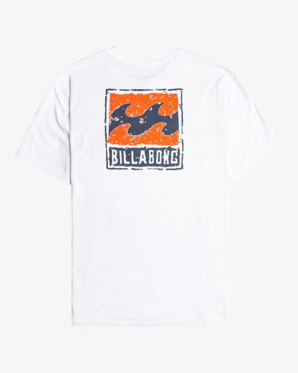 Load image into Gallery viewer, Billabong Men&#39;s Stamp Core Fit T-Shirt White EBYZT00145-WHT
