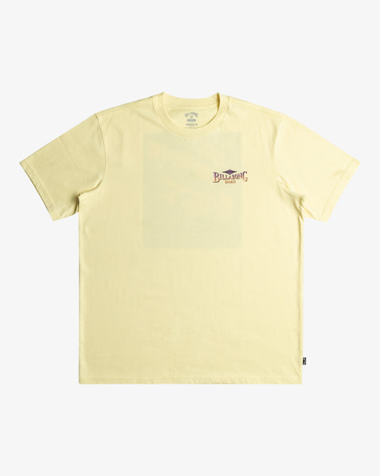 Billabong Men's Sounds Dreamy Place Core Fit T-Shirt Pomelo EBYZT00170-YEP0