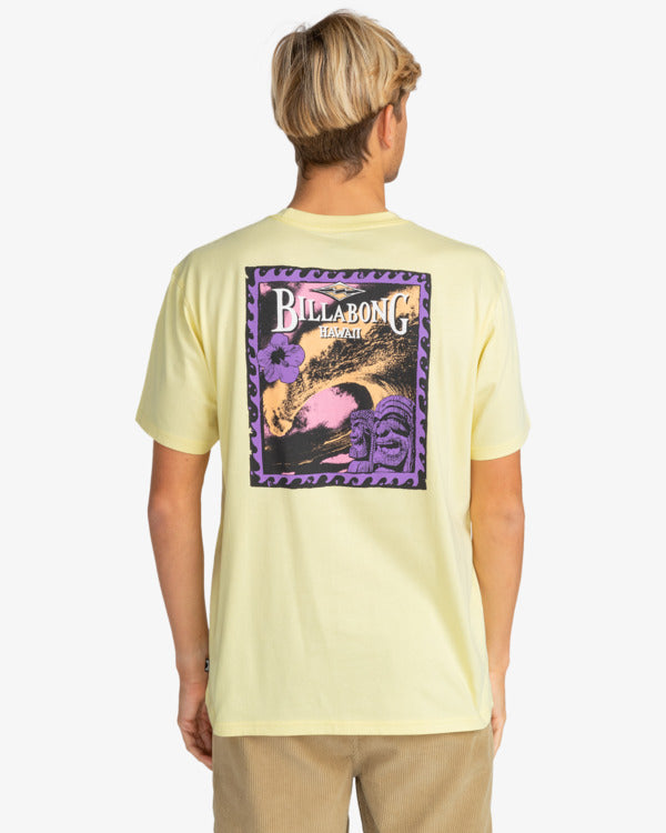 Load image into Gallery viewer, Billabong Men&#39;s Sounds Dreamy Place Core Fit T-Shirt Pomelo EBYZT00170-YEP0
