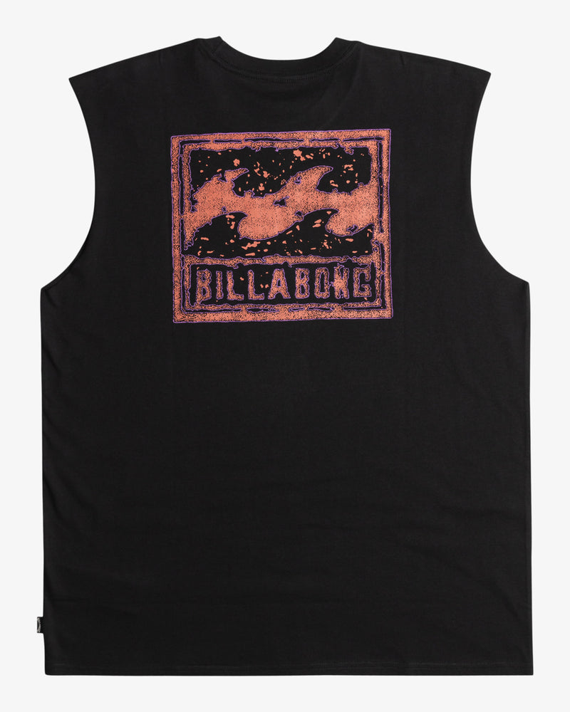 Load image into Gallery viewer, Billabong Men&#39;s Reissue Sleeveless Muscle Core Fit T-Shirt Black EBYZT00181-BLK
