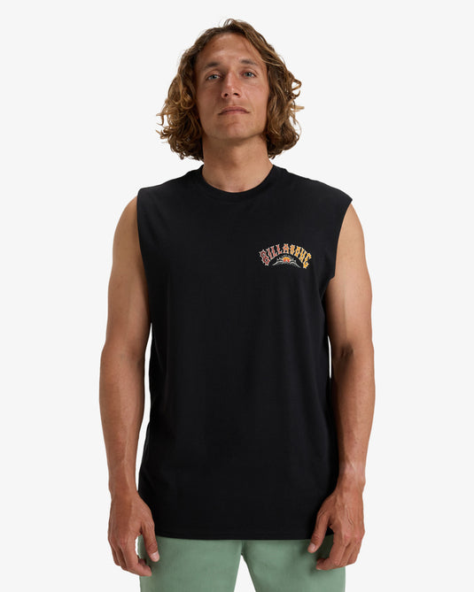Billabong Men's Venice Muscle Tank Black EBYZT00305-BLK