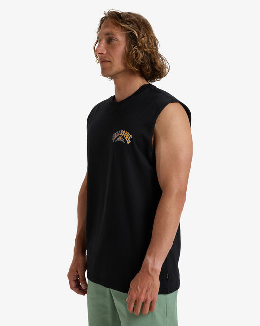 Billabong Men's Venice Muscle Tank Black EBYZT00305-BLK