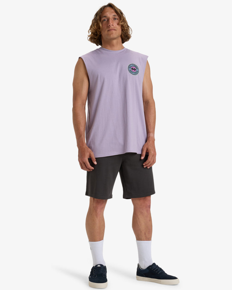 Load image into Gallery viewer, Billabong Men&#39;s Venice Muscle Tank Light Purple EBYZT0030-SKW0

