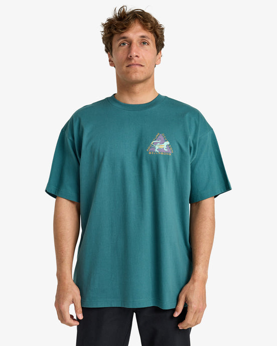 Billabong Men's Fauna Og T-Shirt Navy EBYZT00351-BRH0