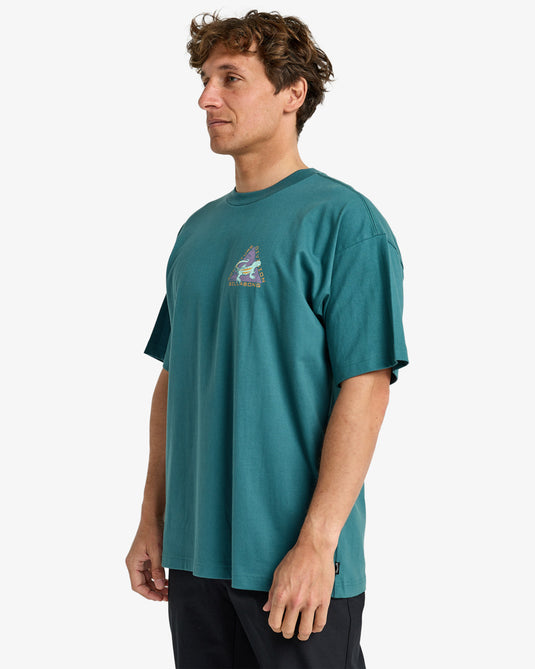 Billabong Men's Fauna Og T-Shirt Navy EBYZT00351-BRH0