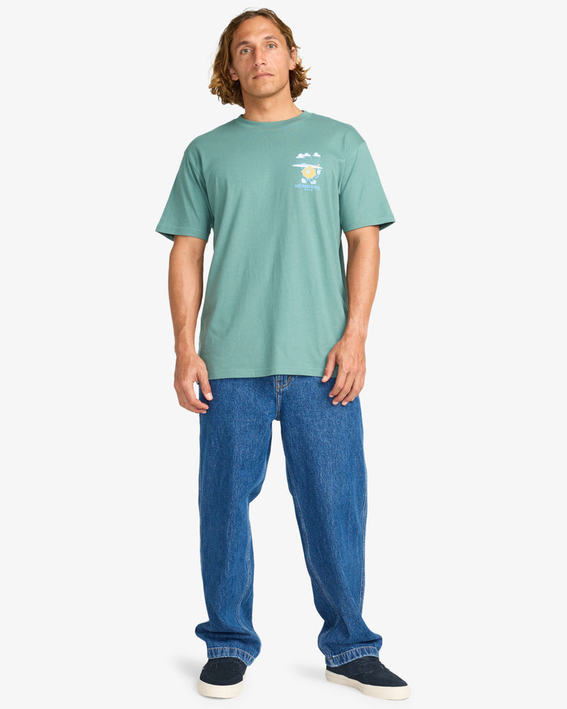 Load image into Gallery viewer, Billabong Men's Gimmicks Short Sleeve T-Shirt Sagebrush EBYZT00363-BMR0
