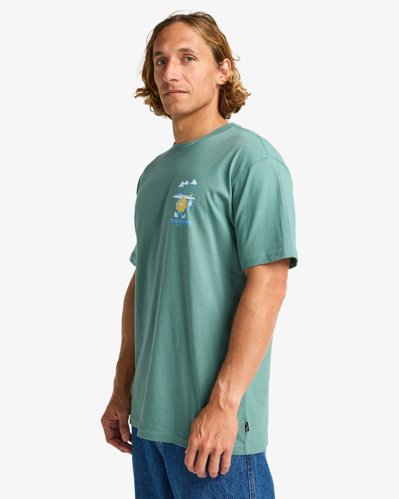 Load image into Gallery viewer, Billabong Men's Gimmicks Short Sleeve T-Shirt Sagebrush EBYZT00363-BMR0
