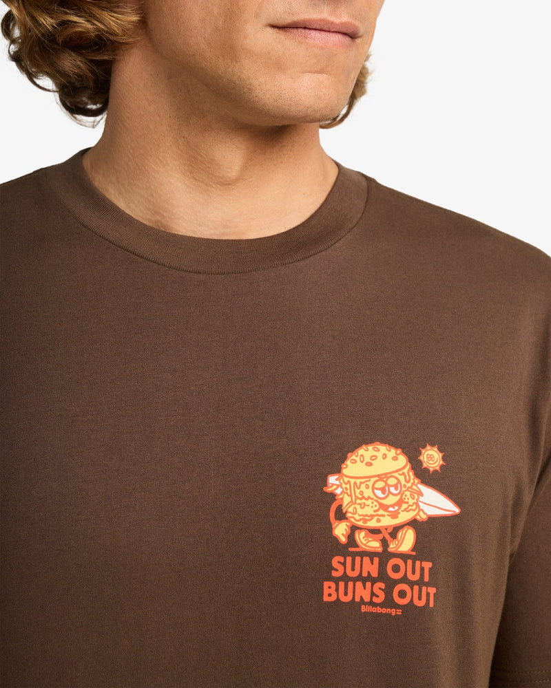 Load image into Gallery viewer, Billabong Men's Gimmicks Short Sleeve T-Shirt Dark Cedar EBYZT00363-CSR0
