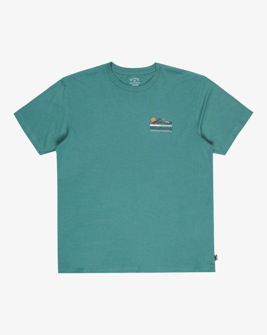 Billabong Men's Range Short Sleeve T-Shirt Sagebrush EBYZT00382-BMR0