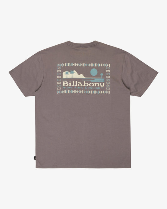 Billabong Men's Range Short Sleeve T-Shirt Dusty Purple EBYZT00382-SNY0