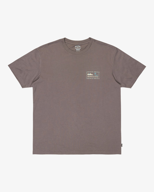 Billabong Men's Range Short Sleeve T-Shirt Dusty Purple EBYZT00382-SNY0