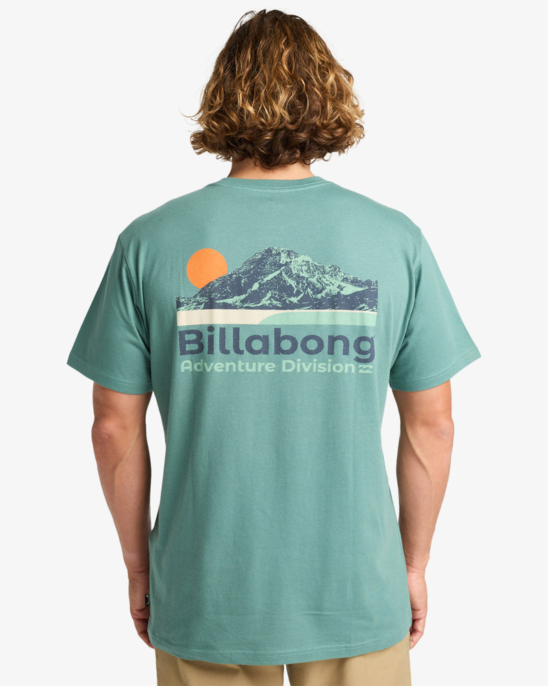 Load image into Gallery viewer, Billabong Men's Range Short Sleeve T-Shirt Sagebrush EBYZT00382-BMR0
