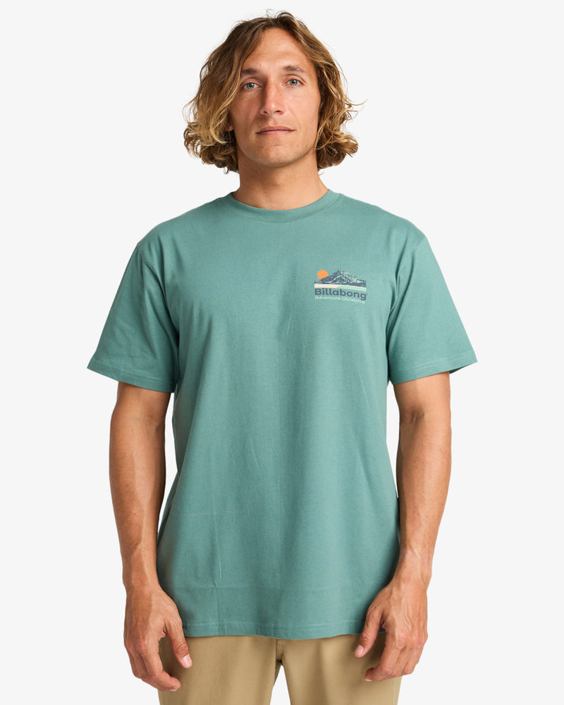 Load image into Gallery viewer, Billabong Men's Range Short Sleeve T-Shirt Sagebrush EBYZT00382-BMR0
