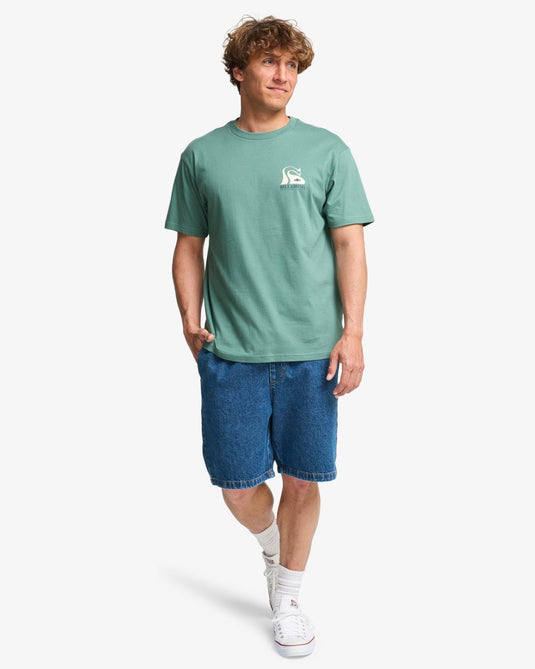 Billabong Men's Totem T-Shirt Sagebrush EBYZT00388-BMR0