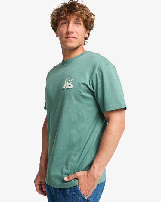 Billabong Men's Totem T-Shirt Sagebrush EBYZT00388-BMR0
