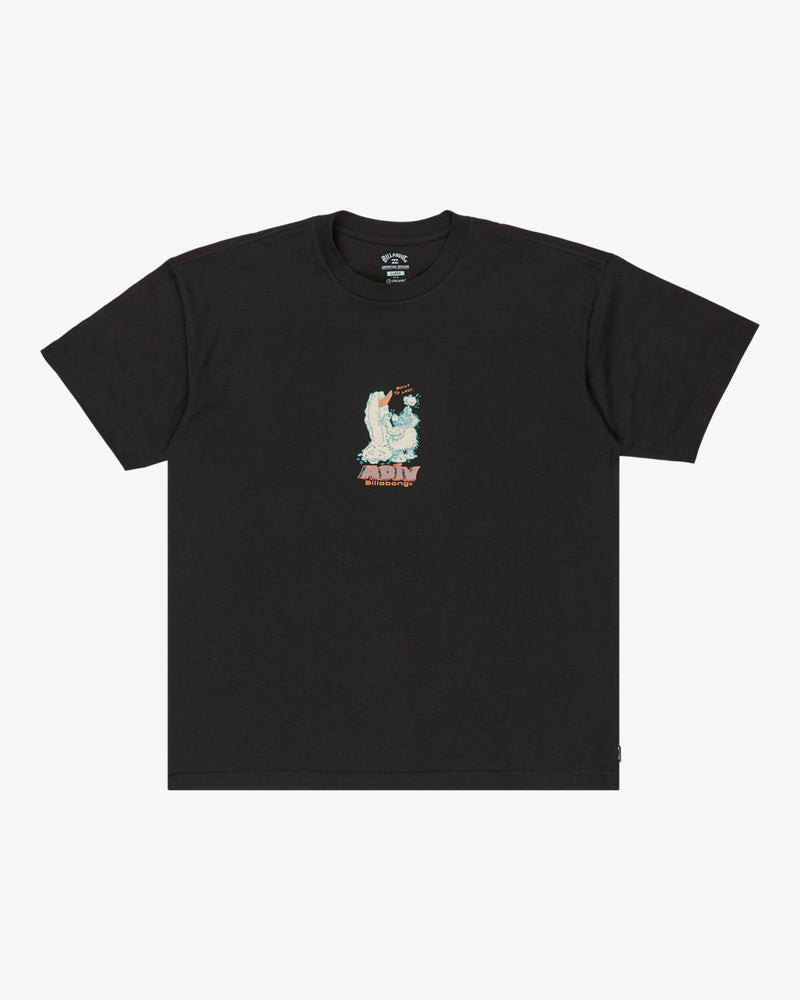 Load image into Gallery viewer, Billabong Men's Built To Last Og Short Sleeve T-Shirt Black EBYZT00389-BLK
