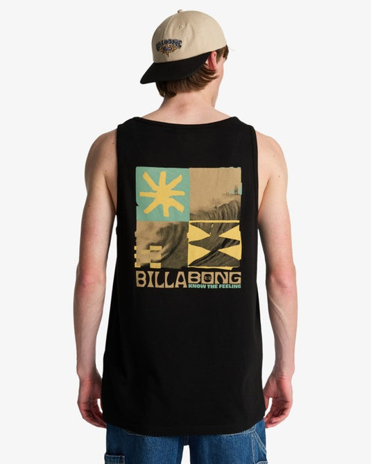 Billabong Men's Good Times Tank Top Black EBYZT00488-BLK