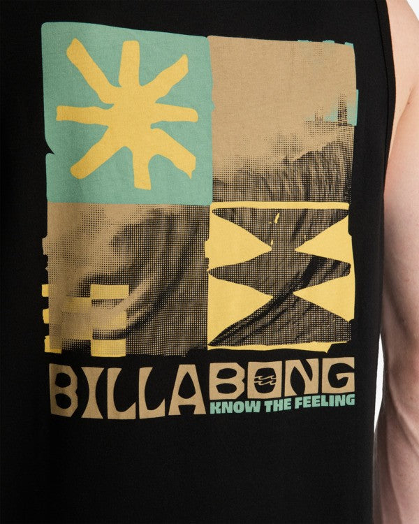 Load image into Gallery viewer, Billabong Men's Good Times Tank Top Black EBYZT00488-BLK
