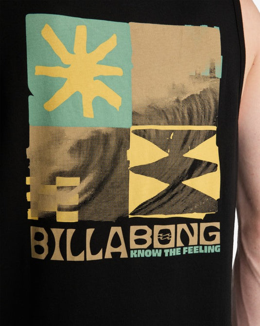 Billabong Men's Good Times Tank Top Black EBYZT00488-BLK