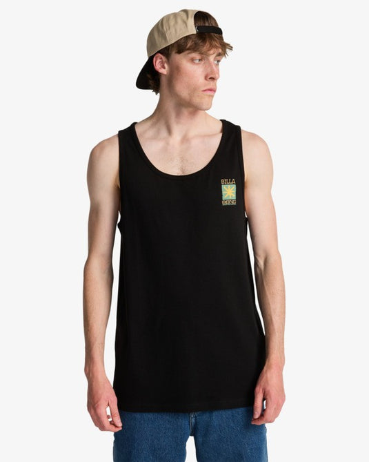 Billabong Men's Good Times Tank Top Black EBYZT00488-BLK