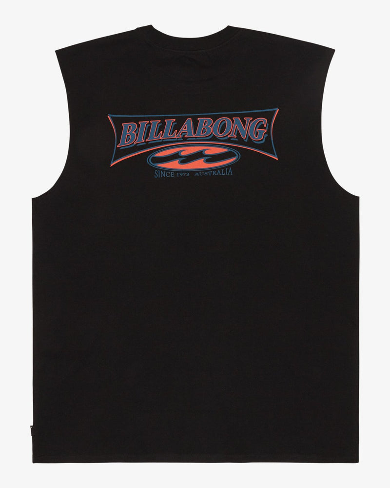 Load image into Gallery viewer, Billabong Men's Since 73 Burleigh Muscle T-Shirt Black EBYZT00491-BLK
