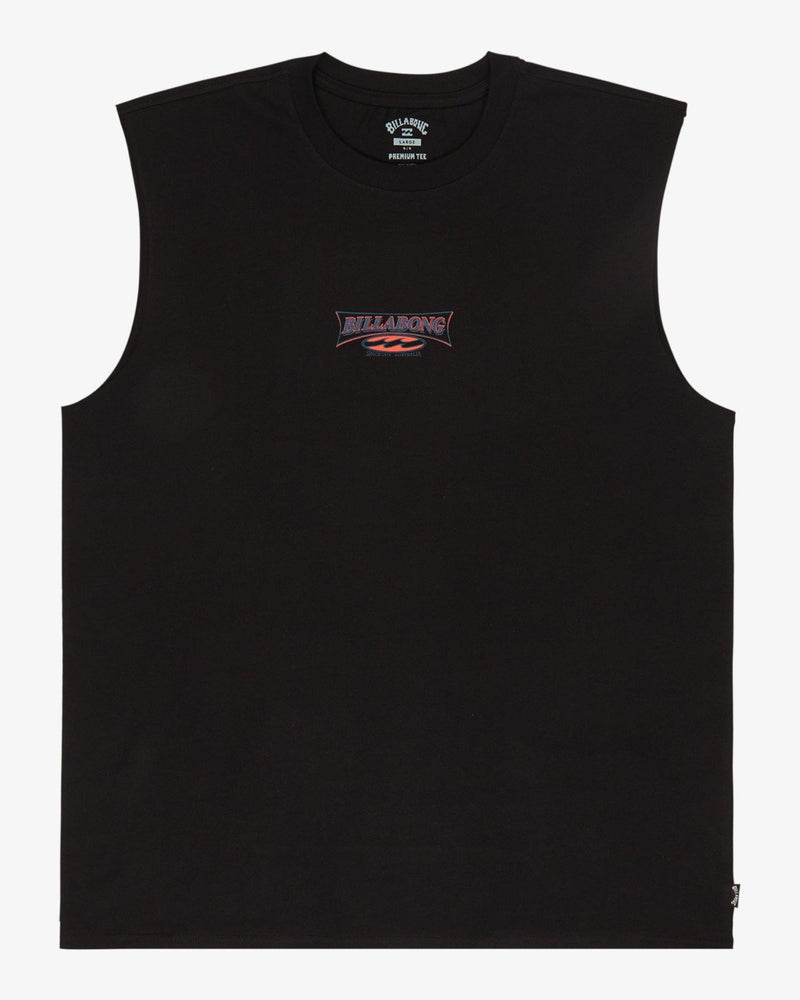 Load image into Gallery viewer, Billabong Men's Since 73 Burleigh Muscle T-Shirt Black EBYZT00491-BLK
