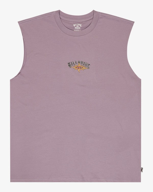 Load image into Gallery viewer, Billabong Men's Burn Out Muscle T-Shirt Purple Ash EBYZT00492-SKW0
