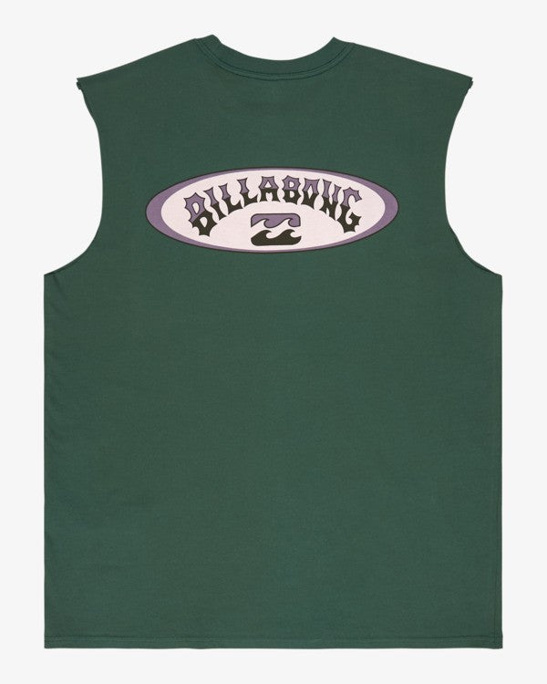 Load image into Gallery viewer, Billabong Men's Re Issue Tank Top Emerald Green EBYZT00493-GQV0
