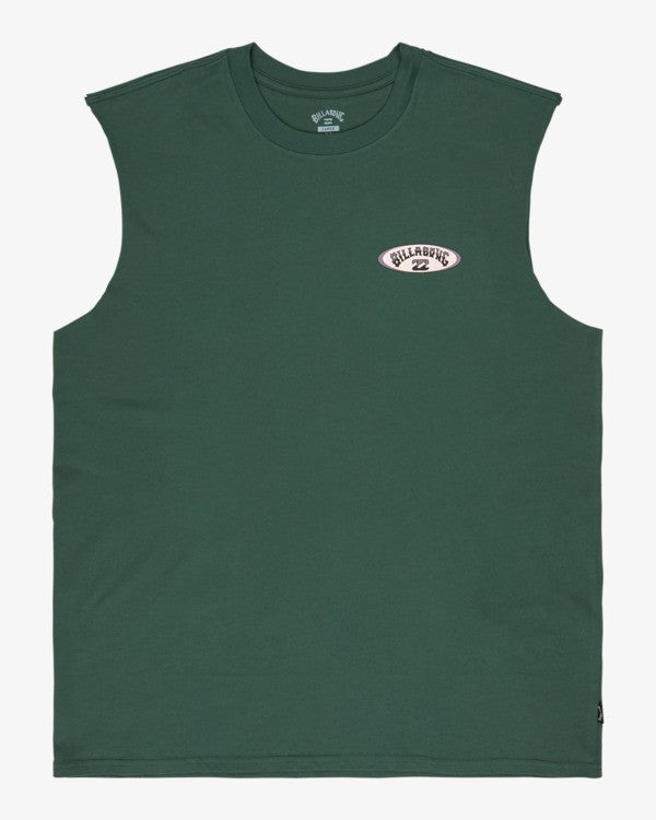Load image into Gallery viewer, Billabong Men's Re Issue Tank Top Emerald Green EBYZT00493-GQV0
