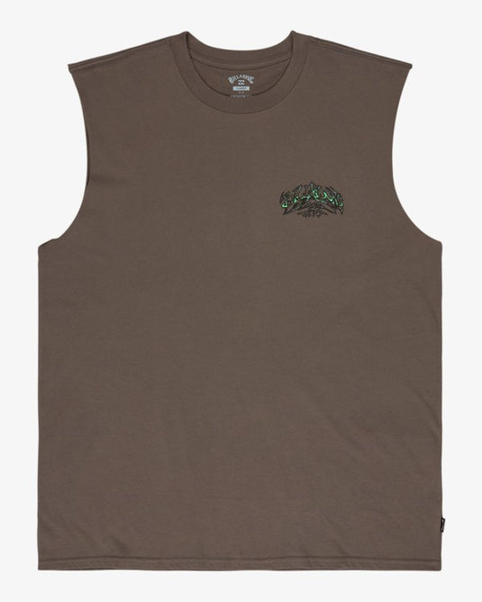 Billabong Men's Re Issue Tank Top Pewter EBYZT00493-PEW