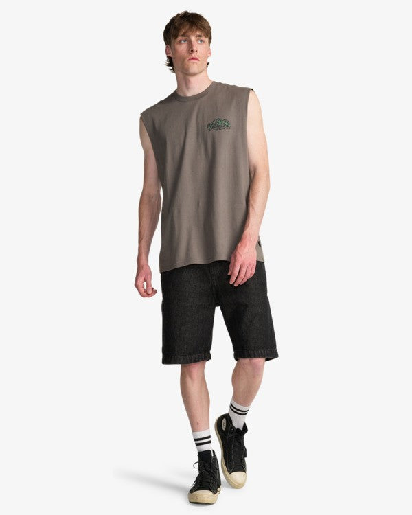 Load image into Gallery viewer, Billabong Men's Re Issue Tank Top Pewter EBYZT00493-PEW
