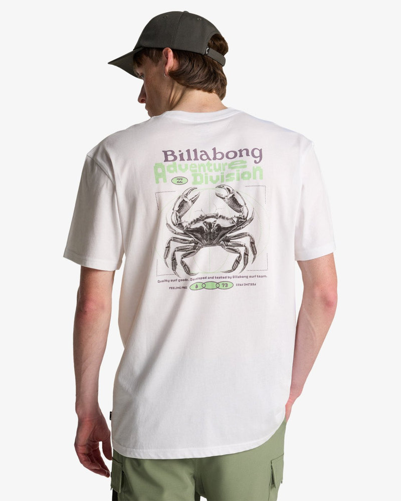 Load image into Gallery viewer, Billabong Men's Fauna Short Sleeve T-Shirt White EBYZT00499-WHT
