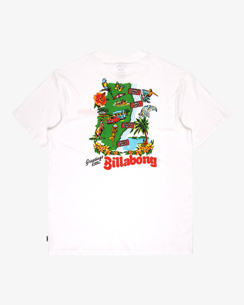 Load image into Gallery viewer, Billabong Men's Origin Short Sleeve T-Shirt White EBYZT00520-WHT
