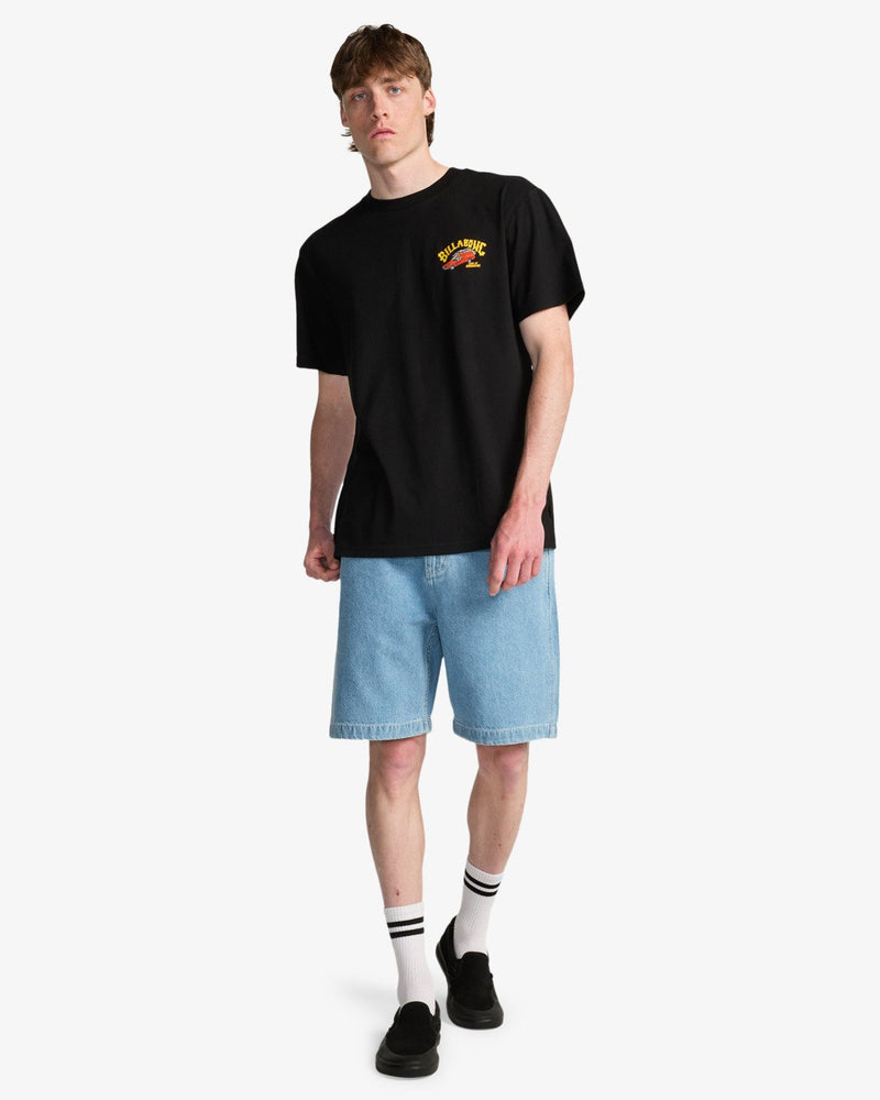 Load image into Gallery viewer, Billabong Men's Origin Short Sleeve T-Shirt Black EBYZT00520-BLK
