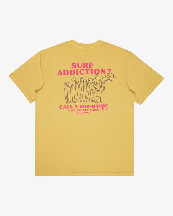 Load image into Gallery viewer, Billabong Men's Message T-Shirt Retro Yellow EBYZT00528-YGJ0
