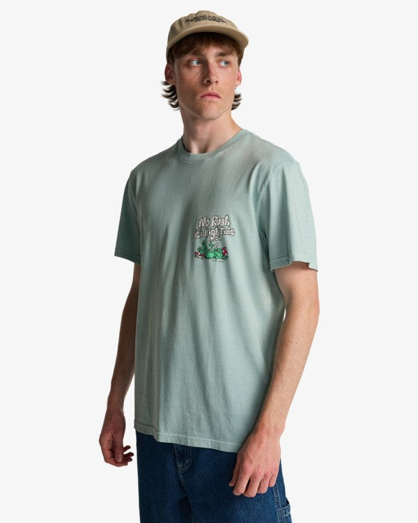 Load image into Gallery viewer, Billabong Men's Message T-Shirt Dusty Blue EBYZT00528-BFW0
