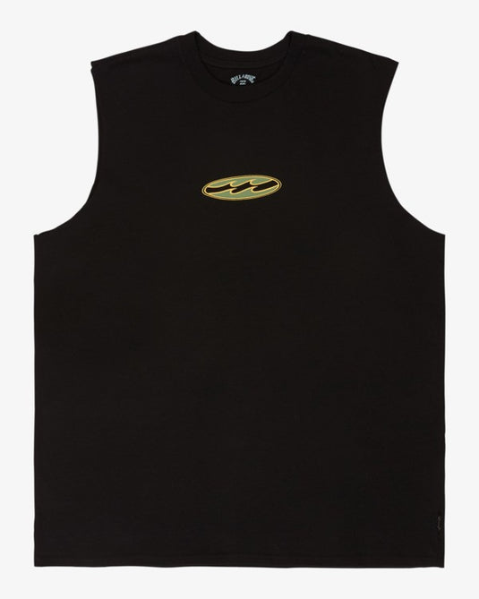 Billabong Men's Since 73 Poster Tank Top Black EBYZT00562-BLK