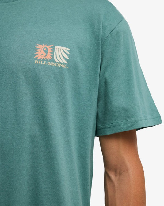 Billabong Men's Surge T-Shirt Sea Green EBYZT00563-SGR